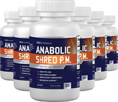 Anabolic Shred PM - 6 Bottles