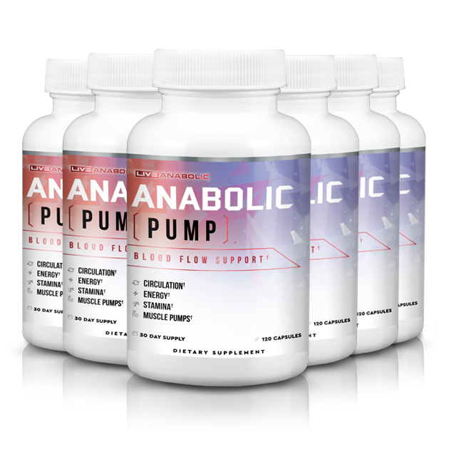 Anabolic Pump - 6 Bottles