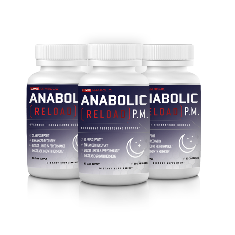 Anabolic Reload P.M. - 3 Bottles